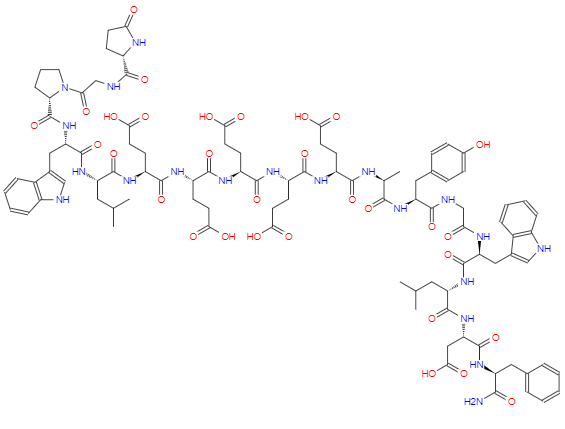 CAS： 39024-57-2，英文名稱：(Leu15)-Gastrin I (human) 