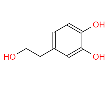 CAS： 10597-60-1，中文名稱： 羥基酪醇 英文名稱： Hydroxytyrosol 