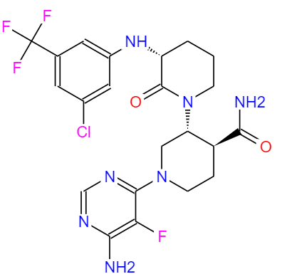 CAS： 1510829-06-7，英文名稱：Vecabrutinib 
