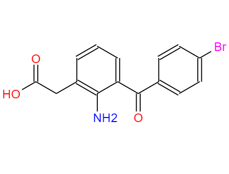  CAS： 120638-55-3，中文名稱： 溴芬酸鈉水合物 英文名稱：Bromfenacsodiumhydrate