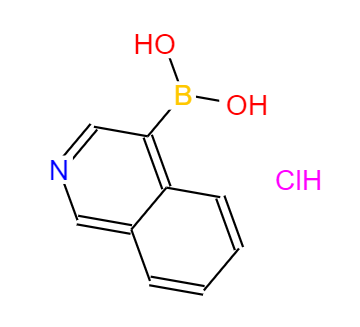 CAS： 677702-23-7，中文名稱： 異喹啉-4-硼酸鹽酸鹽 
