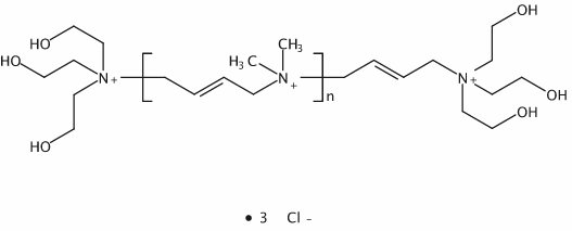  CAS： 75345-27-6，中文名稱： 聚季銨鹽-1 英文名稱：Polyquaternium-1