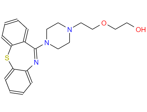 CAS： 111974-69-7，英文名稱：Quetiapine 