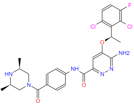 CAS： 1370651-20-9，英文名稱：Ensartinib 