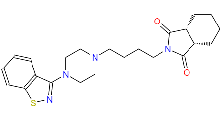 CAS： 150915-41-6，中文名稱： 哌羅匹隆 英文名稱：Perospirone 