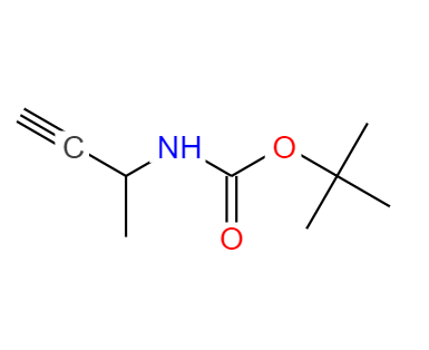 CAS： 154181-98-3，中文名稱： 叔丁基丁-3-yn-2-基氨基甲酸酯 英文名稱：tert-Butylbut-3-yn-2-ylcarbamate 
