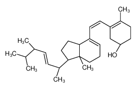CAS： 115-61-7，中文名稱： 速甾醇 英文名稱：(6E,22E)-(3R)-9,10-secoergosta-5(10),6,8,22-tetraen-3-ol