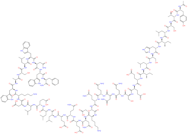 CAS： 159519-65-0，中文名稱： 恩夫韋地;醋酸恩夫韋地 英文名稱：Enfuvirtide; Enfuvirtide acetate 