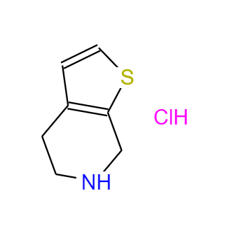 CAS： 28783-38-2，英文名稱：4,5,6,7-tetrahydrothieno[2,3-c]pyridine hydrochloride 