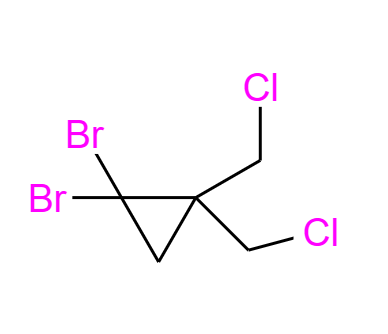CAS： 98577-44-7，中文名稱(chēng)： 1,1-二溴-2,2-二(氯甲基)環(huán)丙烷 英文名稱(chēng)：1,1-Dibromo-2,2-bis(chloromethyl)cyclopropane