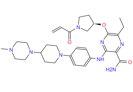 CAS： 1448232-80-1，英文名稱：Naquotinib 
