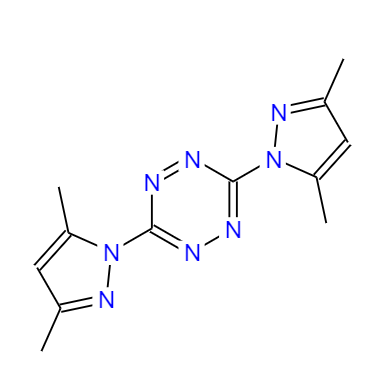 CAS： 30169-25-6，英文名稱：3,6-Bis(3,5-dimethyl-1H-pyrazol-1-yl)-1,2,4,5-tetrazine 