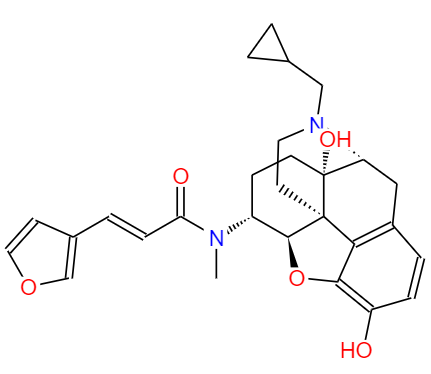 CAS： 152657-84-6，中文名稱： 納呋拉啡 英文名稱：NALFURAFINE 