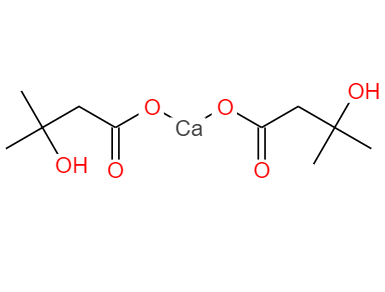 CAS： 135236-72-5，中文名稱： β-羥基-β-甲基丁酸鈣 英文名稱： Calcium beta-hydroxy-beta-methylbutyrate 