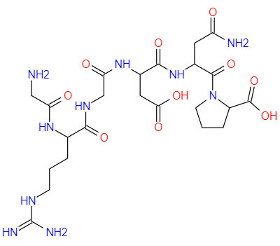 CAS： 114681-65-1，中文名稱： RGD肽 英文名稱：GRGDNP 