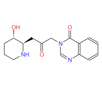 CAS： 24159-07-7，中文名稱： 常山乙素 英文名稱：Febrifugine 