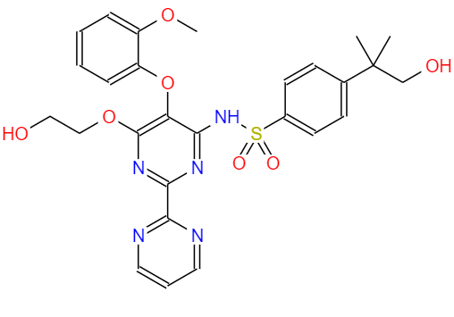 CAS： 253688-60-7，中文名稱： 波生坦羥甲基雜質(zhì) 英文名稱：Hydroxy Bosentan 