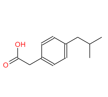 CAS： 1553-60-2，中文名稱： 異丁芬酸 英文名稱：4-Isobutylphenylacetic acid 