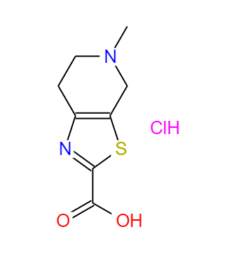 CAS： 720720-96-7，中文名稱： 4,5,6,7-四氫-5-甲基-噻唑并[5,4-C]吡啶-2-羧酸·鹽酸鹽