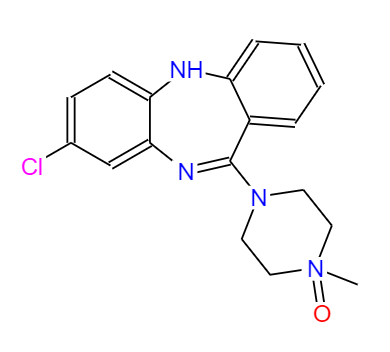 CAS： 34233-69-7，英文名稱：Clozapine N-oxide 