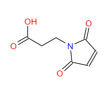CAS： 7423-55-4，中文名稱： 3-馬來酰亞胺基丙酸 英文名稱：3-Maleimidopropionic acid 