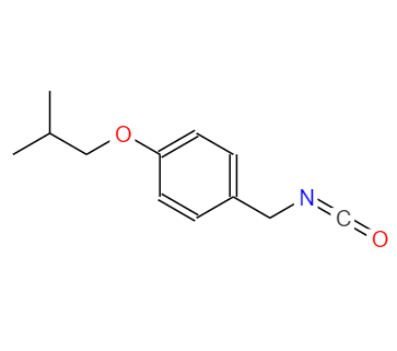 CAS： 639863-75-5，中文名稱： 4-(異丁氧基)芐基異氰酸酯 英文名稱：4-Isobutyloxybenzyl isocyanate 