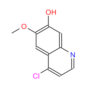 CAS： 205448-31-3，中文名稱： 4-氯-6-甲氧基-7-喹啉醇 英文名稱：4-chloro-6-Methoxyquinolin-7-ol 