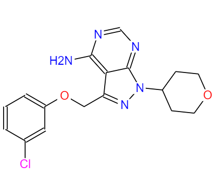  CAS： 1188296-52-7，英文名稱：PF-4800567 