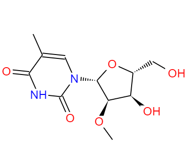 CAS： 55486-09-4，中文名稱： 5-甲基-2'-氧甲基尿苷 英文名稱：5-Me-2'-OMe-U 