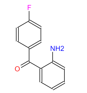 CAS： 3800-06-4，中文名稱： 2-氨基-4'-氟二苯甲酮 英文名稱：2-Amino-4'-fluorobenzophenone 
