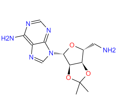CAS： 21950-36-7，英文名稱：Adenosine, 5'-amino-5'-deoxy-2',3'-O-(1-Methylethylidene)- 