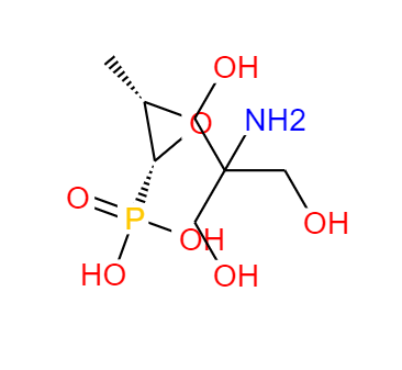 CAS： 78964-85-9，中文名稱： 磷霉素氨丁三醇 英文名稱：FosfomycinTromethamine 