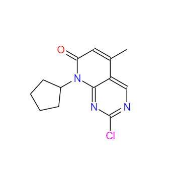 CAS： 1013916-37-4，英文名稱(chēng)：2-chloro-8-cyclopentyl-5-Methylpyrido[2,3-d]pyriMidin-7(8H)-one 