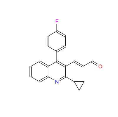 CAS： 148901-68-2，中文名稱： (E)-3-[2-環(huán)丙基-4-(4-氟苯基)-3-喹啉-2-丙烯醛