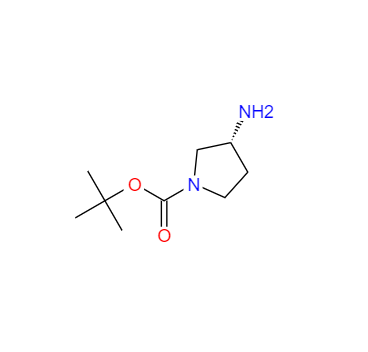CAS： 147081-49-0，中文名稱： (R)-1-Boc-3-氨基吡咯烷 英文名稱：(R)-(+)-1-Boc-3-aminopyrrolidine 