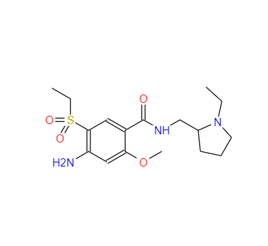 CAS： 71675-85-9，中文名稱： 阿米舒必利 英文名稱：Amisulpride 