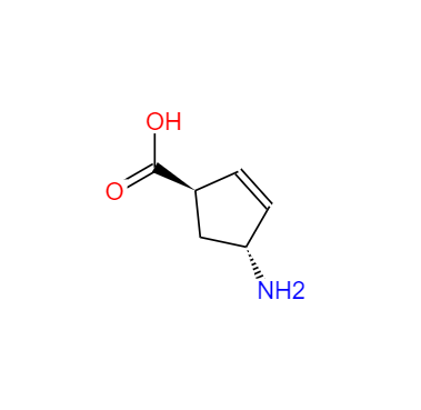  CAS： 102679-78-7，中文名稱： (1R,4r)-4-氨基-2-環(huán)戊烯羧酸 英文名稱：(1R,4r)-4-aminocyclopent-2-enecarboxylic acid