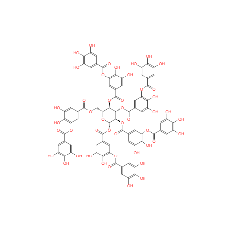 CAS： 1401-55-4，中文名稱(chēng)： 單寧酸 英文名稱(chēng)：Tannic Acid 