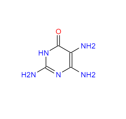 CAS： 1004-75-7，中文名稱： 2,5,6-三氨基嘧啶-4(3H)-酮 英文名稱：2,5,6-Triaminopyrimidin-4(3H)-one 