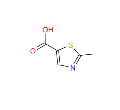 CAS： 40004-69-1，中文名稱： 2-甲基-5-噻唑甲酸 英文名稱：2-methyl-1,3-thiazole-5-carboxylic acid 