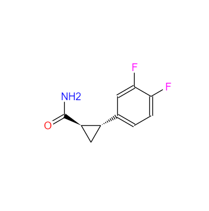CAS： 1006376-62-0，英文名稱：(1R,2R)-2-(3,4-difluorophenyl)cyclopropane carboxaMide 