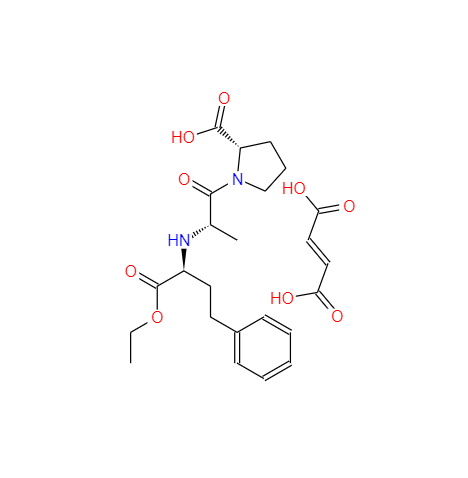 CAS： 76095-16-4，中文名稱： 馬來酸依那普利 英文名稱： Enalapril maleate 