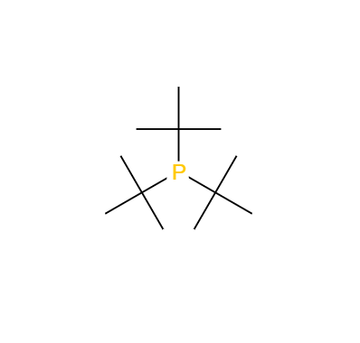  CAS： 13716-12-6，中文名稱： 三叔丁基膦 英文名稱：Tri-tert-butylphosphine
