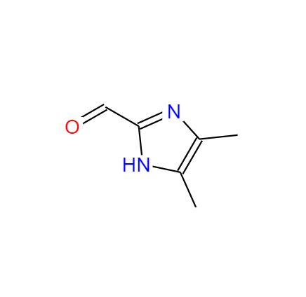  CAS： 118474-44-5，中文名稱： 4,5-二甲基-1H-咪唑-2-甲醛 英文名稱：4,5-dimethyl-1H-imidazole-2-carbaldehyde