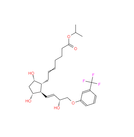 CAS： 157283-68-6，中文名稱： 曲伏前列腺素 英文名稱：Travoprost 