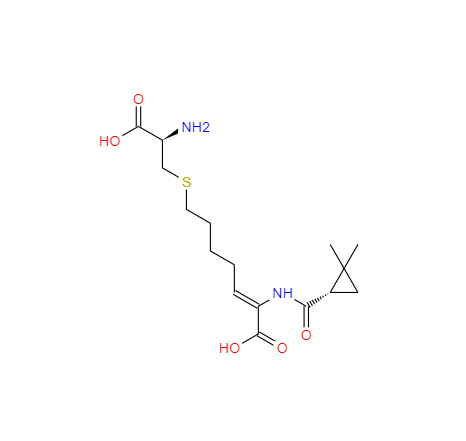 CAS： 82009-34-5，中文名稱： 西司他丁 英文名稱：Cilastatin 