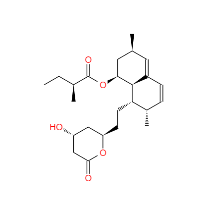 CAS： 75330-75-5，中文名稱： 洛伐他汀 英文名稱： Lovastatin 