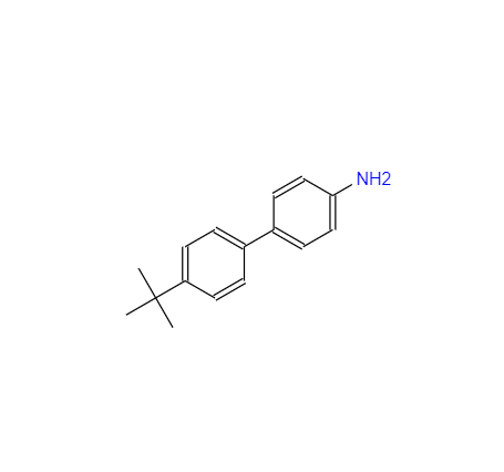 CAS： 5728-71-2，中文名稱： 4'-(叔丁基)-[1,1'-聯(lián)苯]-4-胺 英文名稱：4'-(tert-Butyl)-[1,1'-biphenyl]-4-amine 