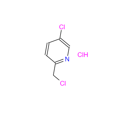  CAS： 124425-84-9，中文名稱： 5-氯-2-氯甲基吡啶鹽酸鹽 英文名稱：5-Chloro-2-(chloromethyl)pyridinehydrochloride