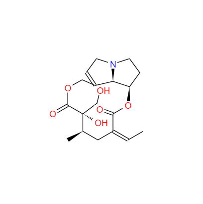 CAS： 480-54-6，中文名稱： 倒千里光堿 英文名稱：Retrorsine 